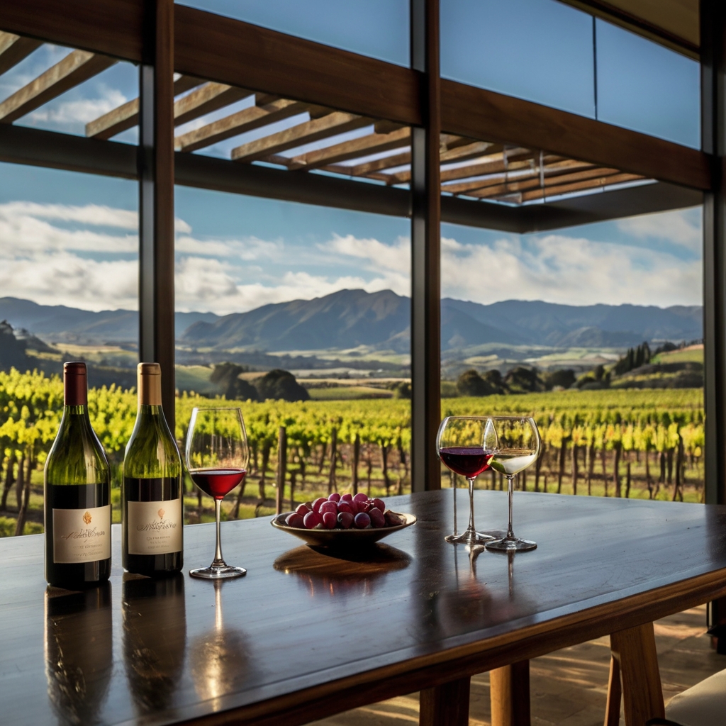 wine tasting in New Zealand