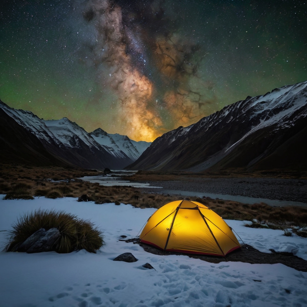 Backcountry camping in new zealand